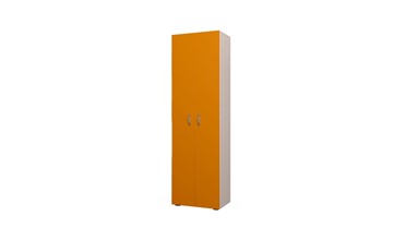 Детский двухдверный шкаф 600 ДО Млечный дуб, Оранжевый в Красноуфимске