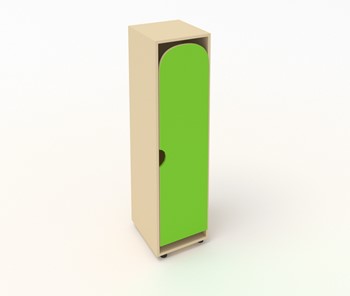 Детский шкаф-пенал ШГ1 Зеленая мамба в Кушве