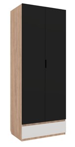 Распашной шкаф Юниор-4  для одежды  со складной дверью в Ревде