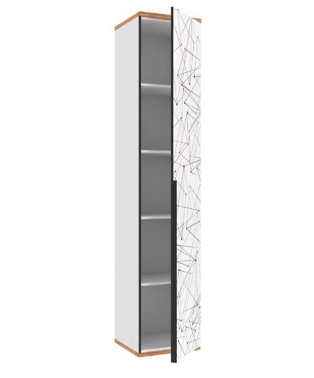Шкаф одностворчатый Урбан 528.040, белый в Первоуральске - изображение 1