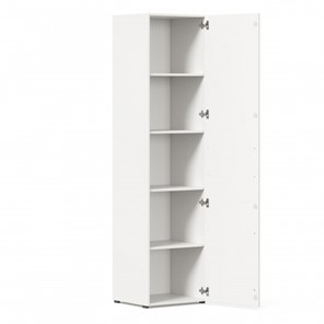 1-створчатый шкаф Джоли Тип 1 ЛД 535.010, Серый шелк в Первоуральске - предосмотр 3