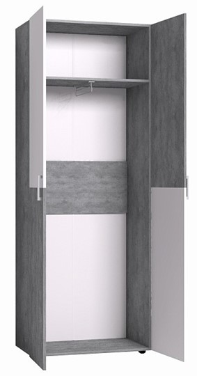 Шкаф для одежды в детскую БЕРГЕН 92, Atelier светлый - Белый в Первоуральске - изображение 2