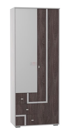 2-створчатый шкаф Омега - 16, для одежды и белья в Кушве - изображение