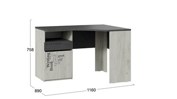 Детский угловой стол с ящиками Оксфорд-2 ТД-399.15.03 в Ревде - предосмотр 5