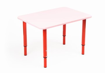 Растущий стол Кузя (Розовый,Красный) в Первоуральске