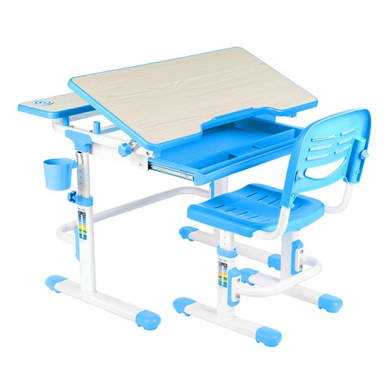 Растущая парта + стул Lavoro Blue в Асбесте - изображение 2