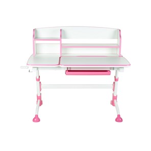 Детский стол-трансформер Amare II Pink с надстройкой в Полевском - предосмотр 1