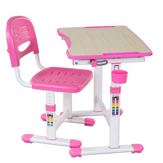 Стол растущий и стул Piccolino II Pink в Кушве - изображение 2