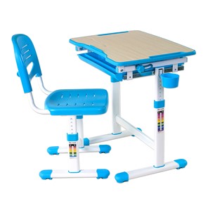 Растущий стол и стул Piccolino Blue в Красноуфимске - предосмотр 4