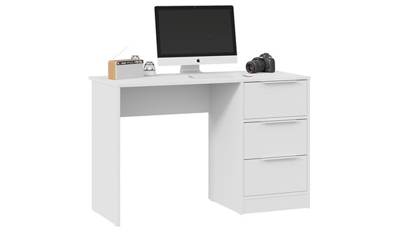 Письменный стол Марли Тип 1 (Белый) в Краснотурьинске - изображение