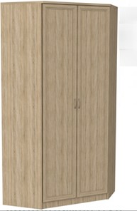 Распашной шкаф 403 несимметричный, цвет Дуб Сонома в Ревде