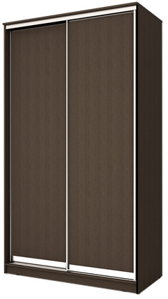 Шкаф-купе 2-х дверный 2200х1362х420 ХИТ 22-4-14-11 Венге Аруба в Екатеринбурге - изображение