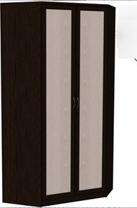 Распашной шкаф 403 несимметричный, цвет Венге в Красноуфимске