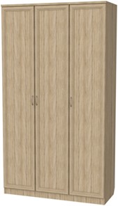 Распашной шкаф 106 3-х створчатый, цвет Дуб Сонома в Каменске-Уральском