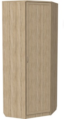 Распашной шкаф 400 угловой, цвет Дуб Сонома в Асбесте - изображение