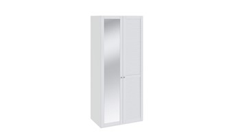 Распашной шкаф Ривьера для одежды с зеркальной дверью правый СМ 241.07.002 R в Ревде