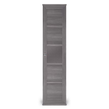 Шкаф-пенал с дверью ПАРМА НЕО,  лиственница темная в Первоуральске - изображение