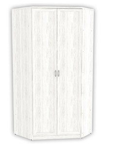 Распашной угловой шкаф 403 несимметричный, цвет Арктика в Ревде