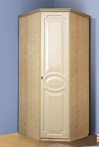 Распашной шкаф угловой Ивушка-5, цвет Дуб беленый в Красноуфимске