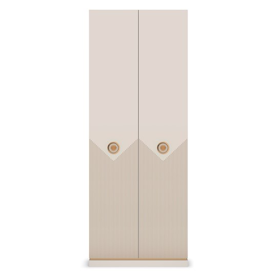 Шкаф 2-х дверный в спальню Капри в Полевском - изображение 1