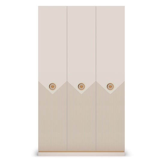 Шкаф 3-х дверный в спальню Капри, с глухими фасадами в Каменске-Уральском - изображение 1