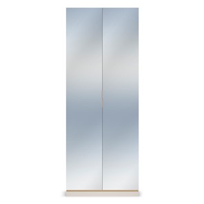 Шкаф 2-х дверный в спальню Капри, с зеркальными фасадами в Тавде - предосмотр 1