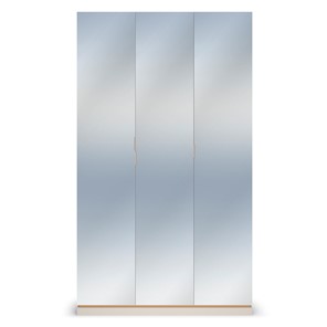 Шкаф 3-х дверный в спальню Капри, с зеркальными фасадами в Полевском - предосмотр 1
