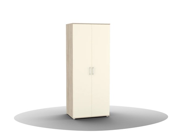 Шкаф для одежды Silvia, ШО-02 (г), цвет фасада слоновая кость в Кушве - изображение