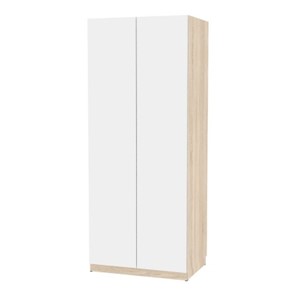 Шкаф 2-дверный Malta light H284 (ДСС-Белый) в Артемовском