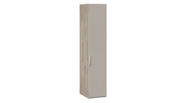 Шкаф одностворчатый Эмбер СМ-348.07.001 (Баттл Рок/Серый глянец) в Первоуральске