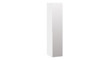 Шкаф с 1 зеркальной дверью Порто (580) СМ-393.07.002 (Белый жемчуг/Белый жемчуг) в Новоуральске