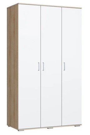 Шкаф со створками ШР-3 Лайт Дуб сонома / Белый в Кушве - изображение