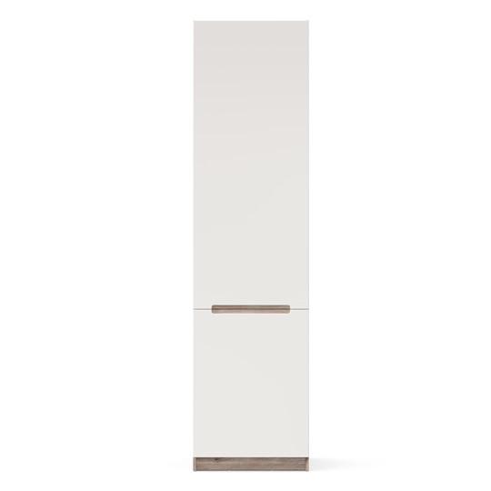 Шкаф 2х-дверный Стефания ЛД 413.030.000, Дуб Маувелла PR/Белый в Новоуральске - изображение 1