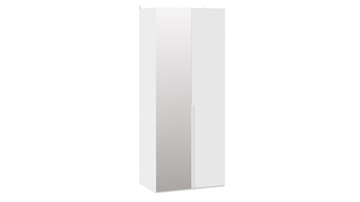 Двустворчатый шкаф Порто (580) СМ-393.07.005 (Белый жемчуг/Белый софт) в Кушве