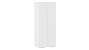 Шкаф с 2 глухими дверями Порто (580) СМ-393.07.003 (Белый жемчуг/Белый софт) в Кушве
