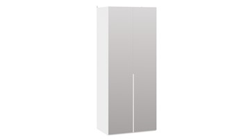 Шкаф с 2 зеркальными дверями Порто (580) СМ-393.07.004 (Белый жемчуг/Белый жемчуг) в Кушве