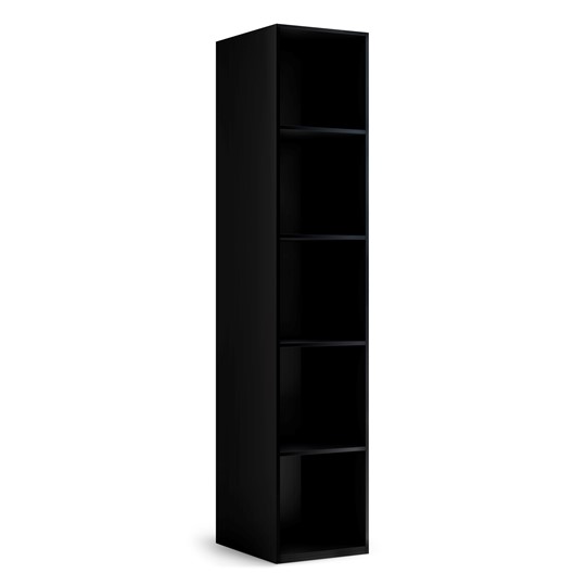 Шкаф с глухим фасадом Марсель 450 (черный) в Тавде - изображение 3