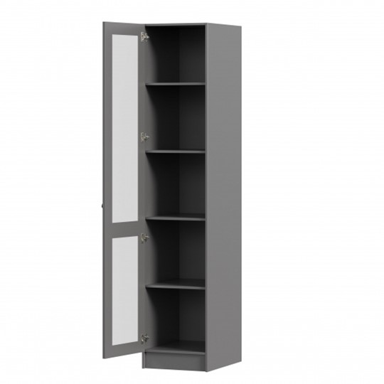 Шкаф с 1 дверью Амели (Оникс Серый) ЛД 642.850 в Кушве - изображение 1