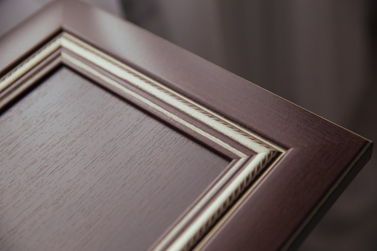 Угловой шкаф-стеллаж Беатрис М14 правый (Орех Гепланкт) в Кушве - изображение 1