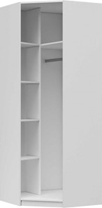 Шкаф Вива с зеркалом, Белый глянец / Платина в Кушве - предосмотр 1