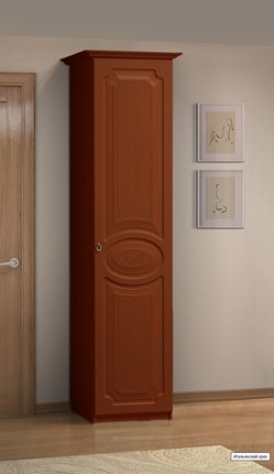 Шкаф-пенал Ивушка-5, цвет Итальянский орех в Ревде - изображение