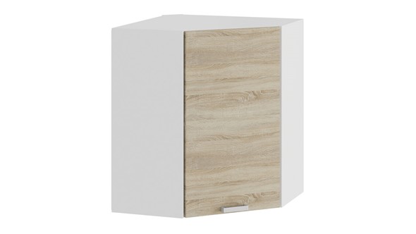 Кухонный угловой шкаф Гранита 1В6У (Белый/Дуб сонома) в Первоуральске - изображение
