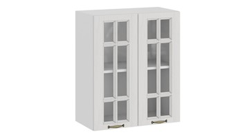 Настенный шкаф Лина 1В6С (Белый/Белый) в Ревде
