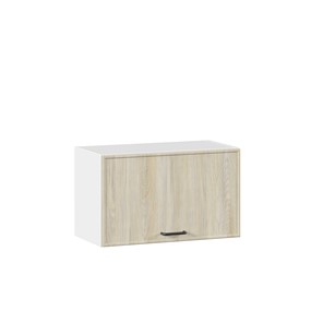 Кухонный горизонтальный шкаф 600 Индиго ЛД 298.710.000.035, Белый/Дуб Мадейра топаз в Новоуральске