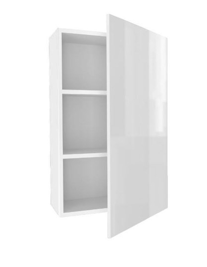 Кухонный шкаф высокий 600, Шервуд, ЛД 281.450.000.167, белый/белый глянец в Екатеринбурге - изображение 1
