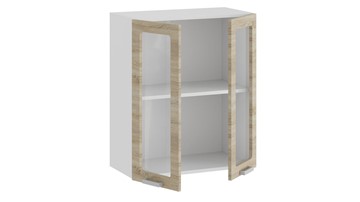Навесной кухонный шкаф Гранита 1В6С (Белый/Дуб сонома) в Ревде - предосмотр 1