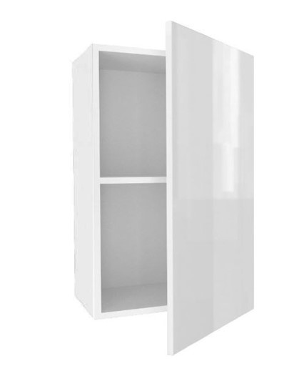 Кухонный шкаф 450, Шервуд, ЛД 281.330.000.159, белый/белый глянец в Екатеринбурге - изображение 1