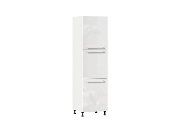 Кухонный шкаф-пенал Герда 600 тип 2 272.296.000 (Белый) в Богдановиче - изображение