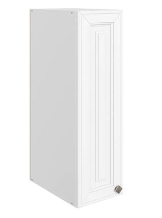 Кухонный шкаф Мишель L200 H720 (1 дв. гл.) эмаль (белый/белый) в Екатеринбурге - изображение