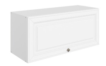 Кухонный шкаф Мишель L800 Н360 (1 дв. гл.) эмаль (белый/белый) в Новоуральске